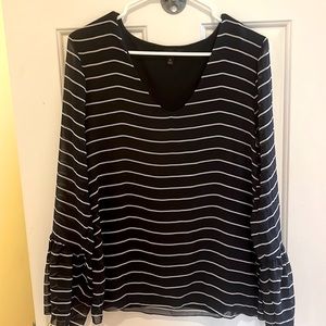 Banana Republic Navy Blouse